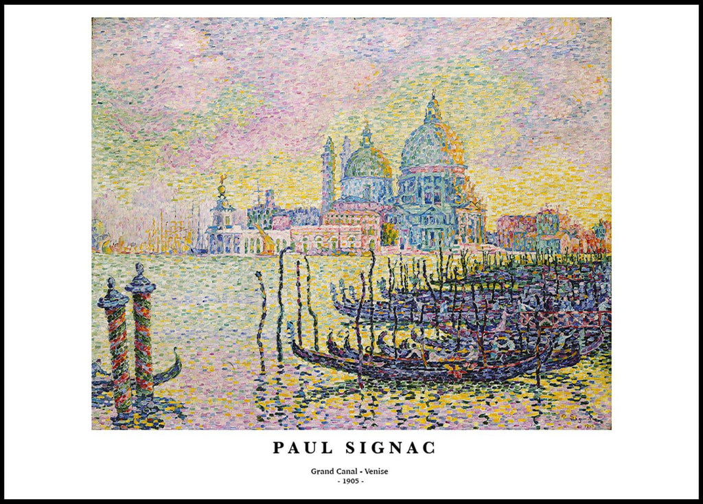 "Paul Signac - Grand Canal - Venise"