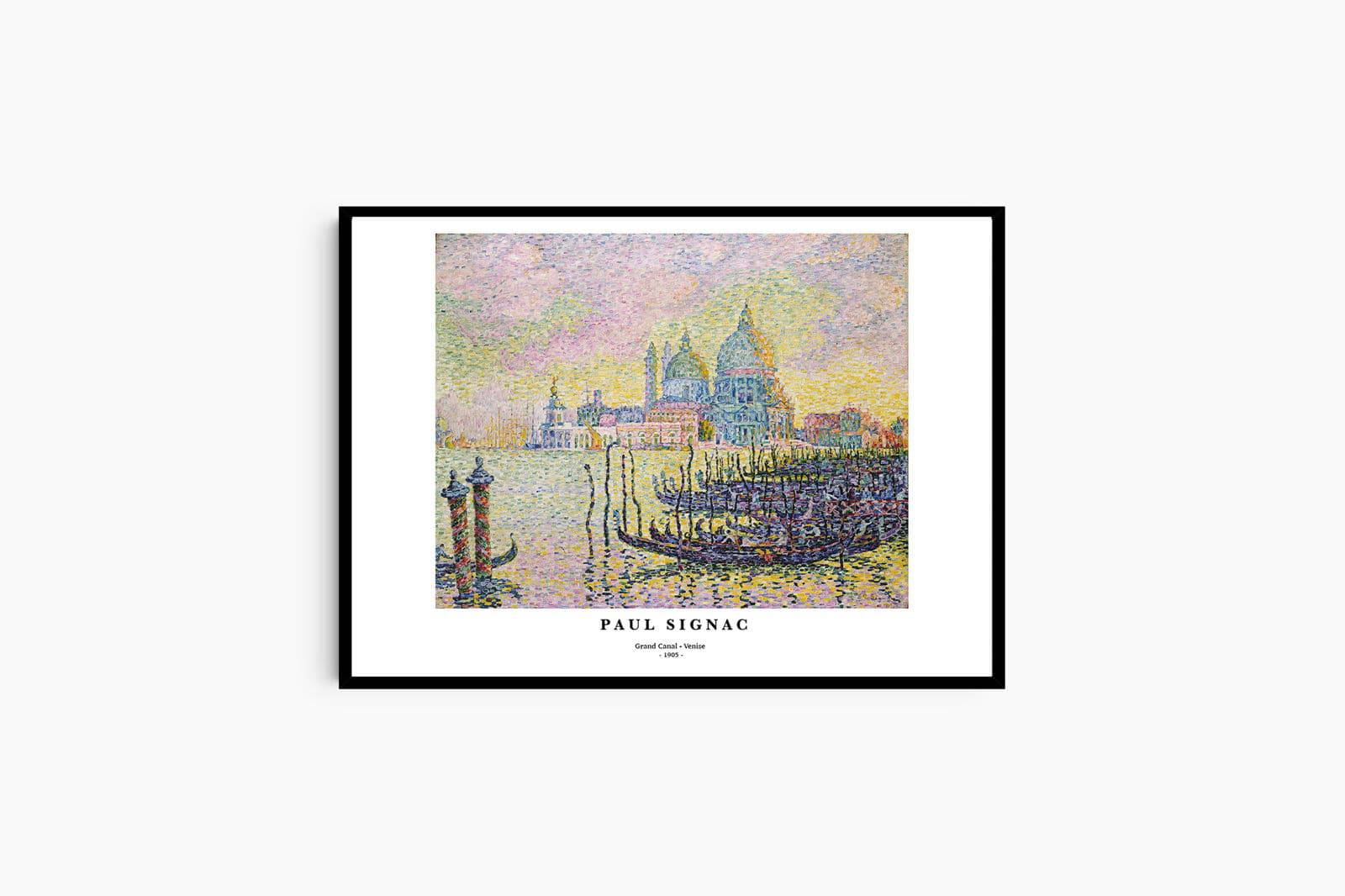 "Paul Signac - Grand Canal - Venise"