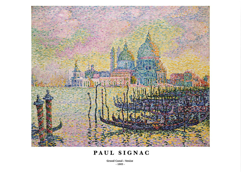 "Paul Signac - Grand Canal - Venise"