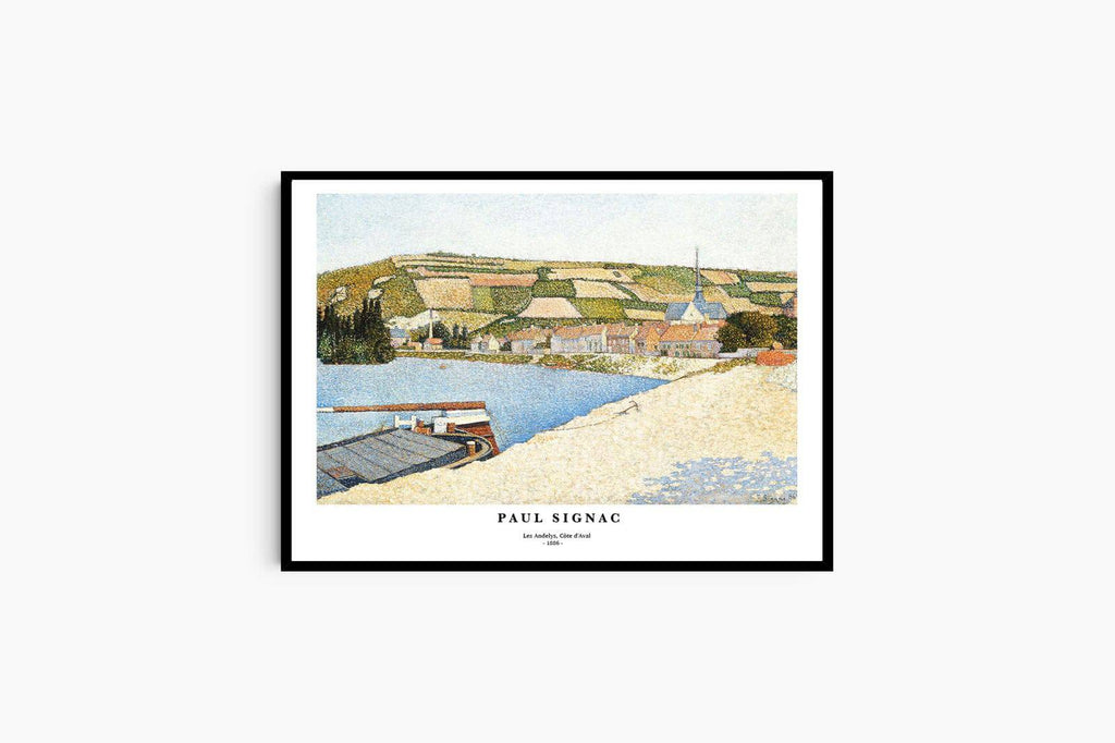 "Paul Signac - Les Andelys, Côte d’Aval Poster"