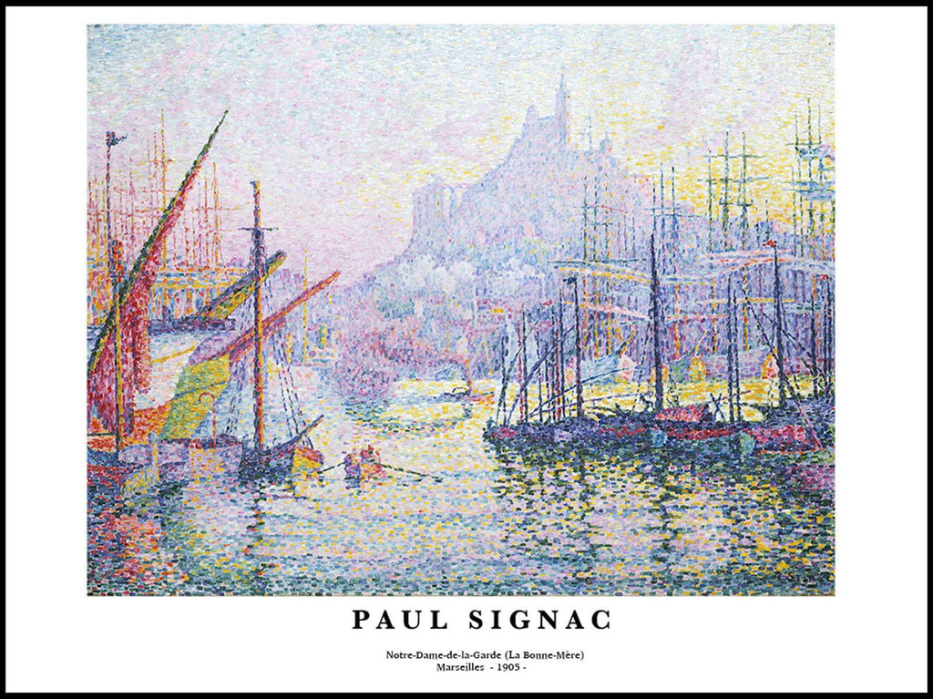 "Paul Signac - Notre Dame de la garde Poster"