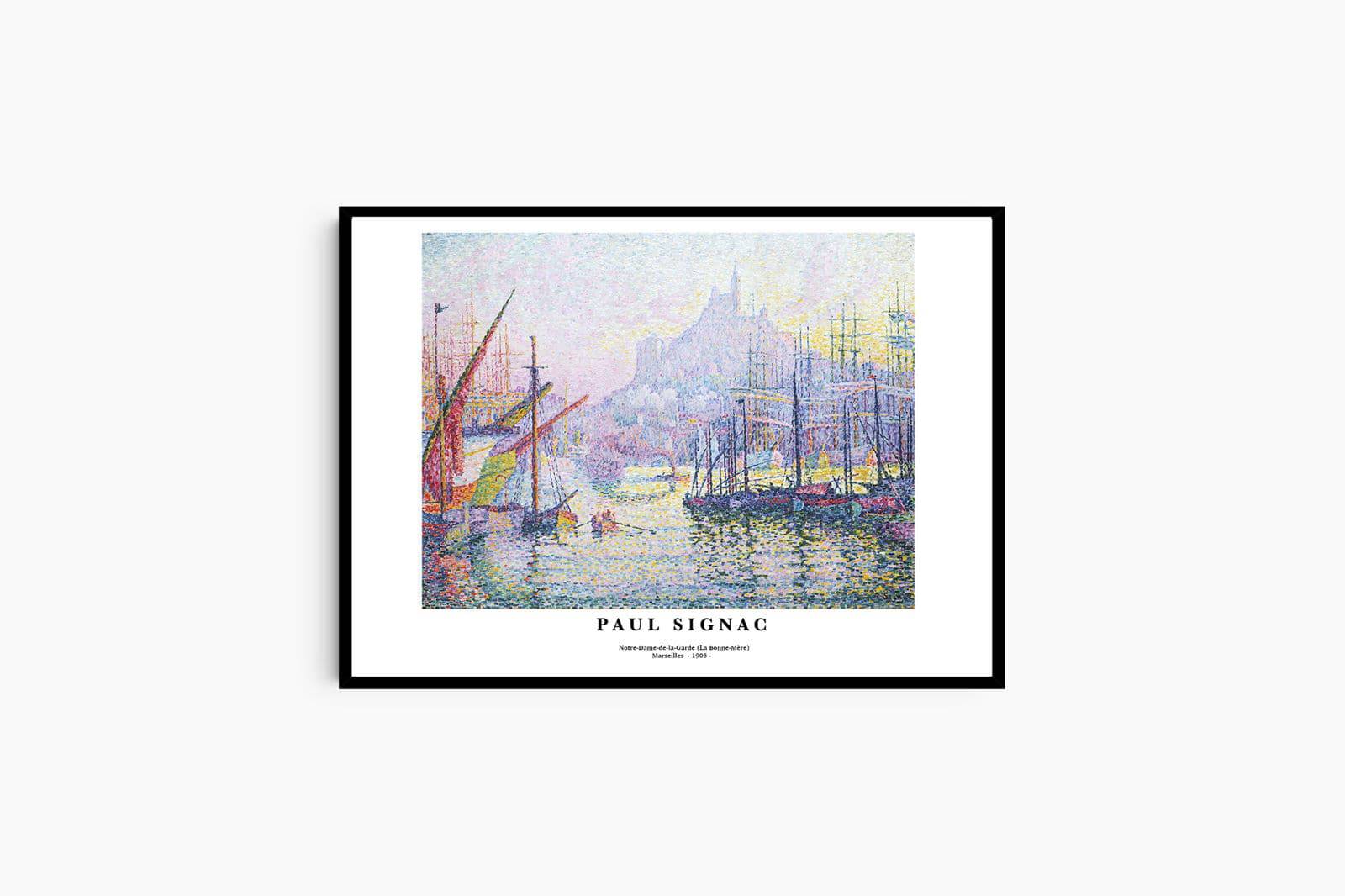 "Paul Signac - Notre Dame de la garde Poster"