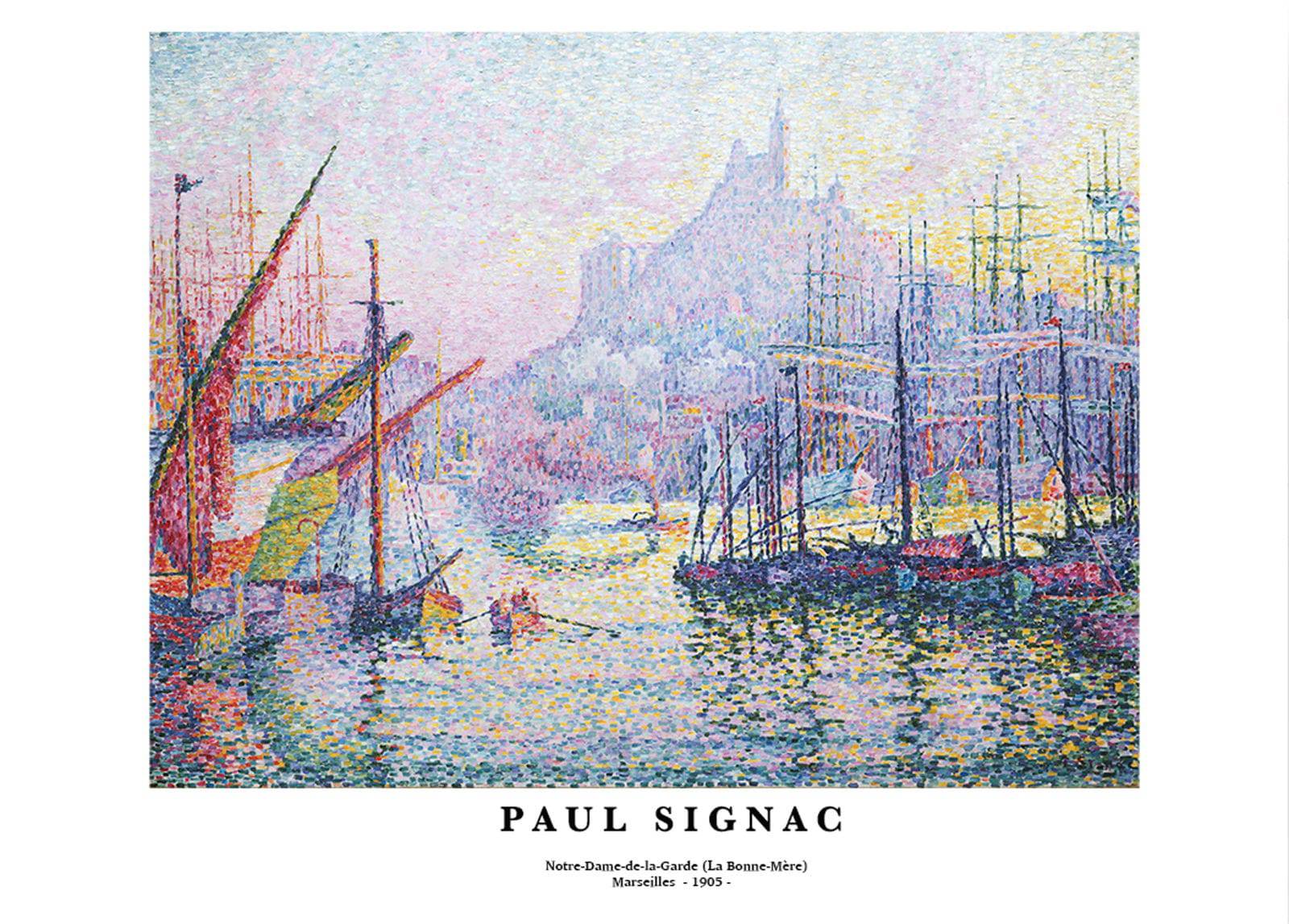 "Paul Signac - Notre Dame de la garde Poster"