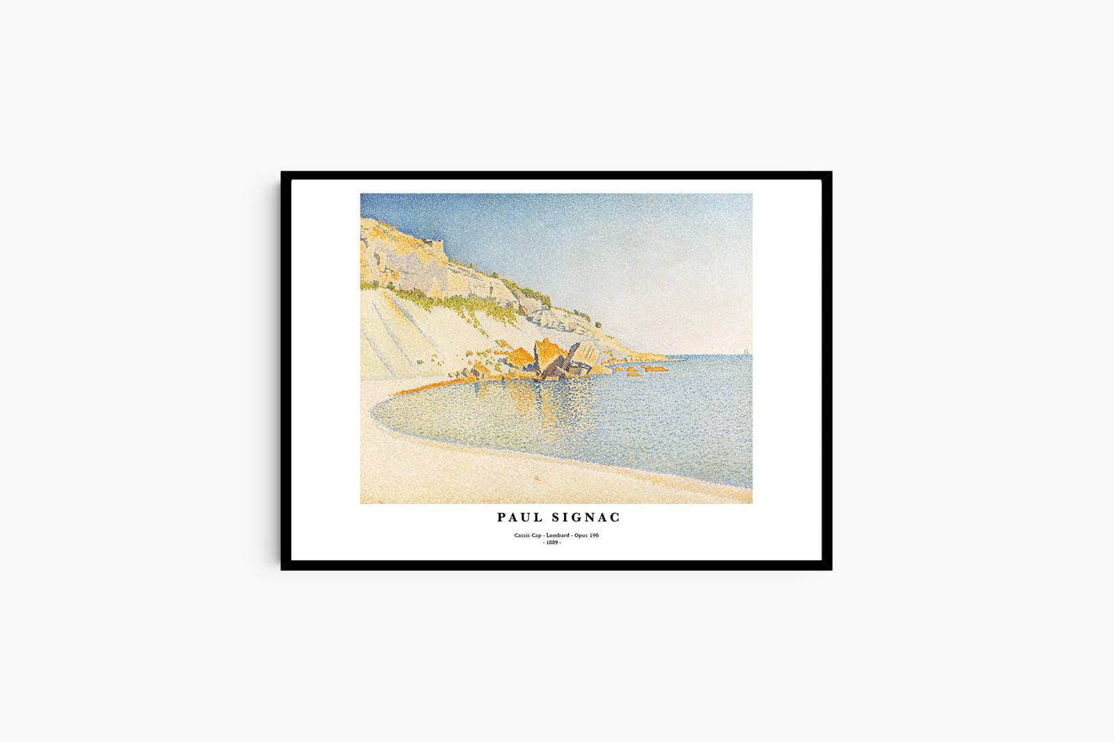 "Paul Signac - Cassis 'Cap Lombard Opus 196' Poster"