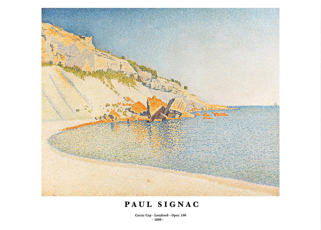 "Paul Signac - Cassis 'Cap Lombard Opus 196' Poster"