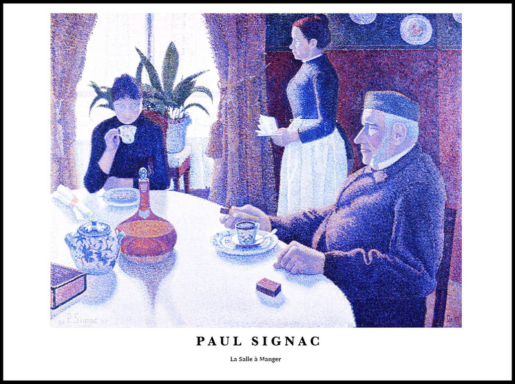 "Paul Signac - La Salle à Manger Poster"
