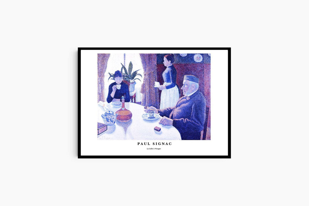 "Paul Signac - La Salle à Manger Poster"