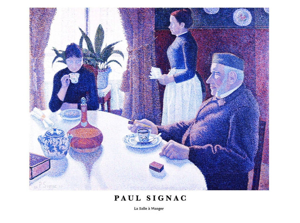 "Paul Signac - La Salle à Manger Poster"