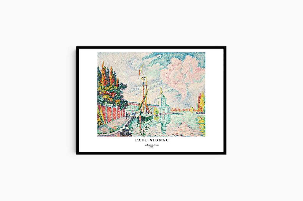 "Paul Signac - La Dagona, Venise Poster"