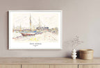 "Paul Signac - Les Sables d'Olonne Poster"