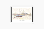 "Paul Signac - Les Sables d'Olonne Poster"