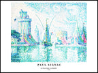 "Paul Signac - Les Tours Vertes - La Rochelle Poster"