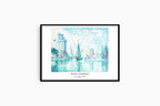 "Paul Signac - Les Tours Vertes - La Rochelle Poster"
