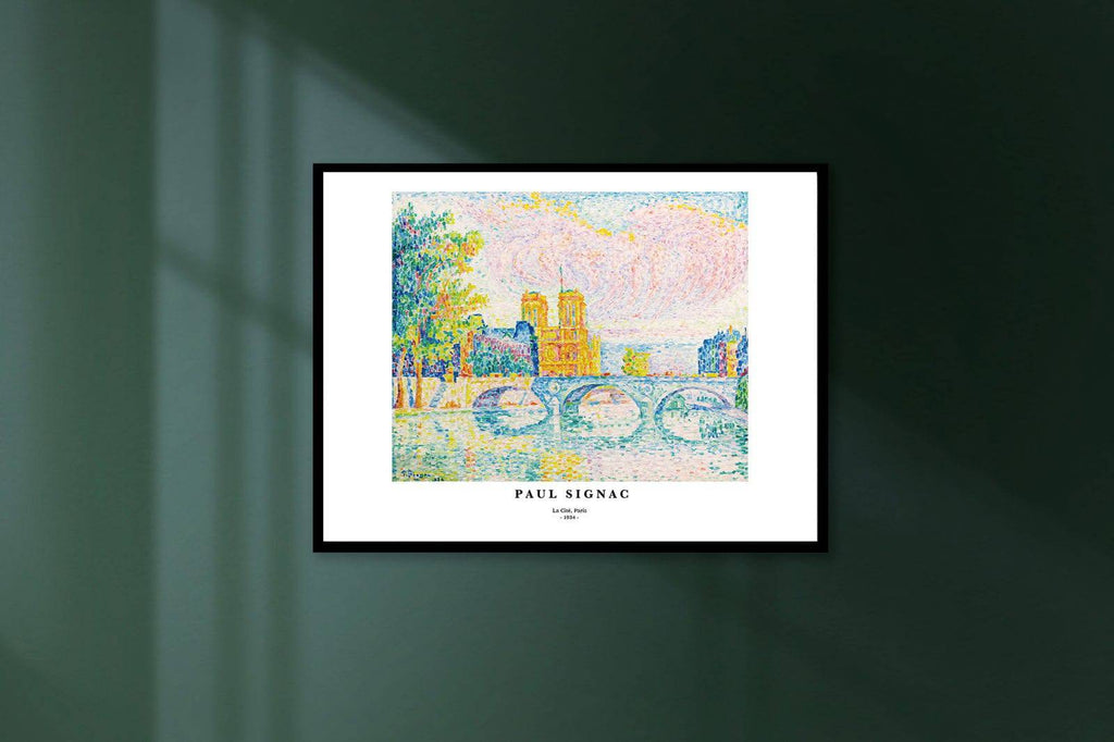 "Paul Signac - La Cité, Paris Poster"