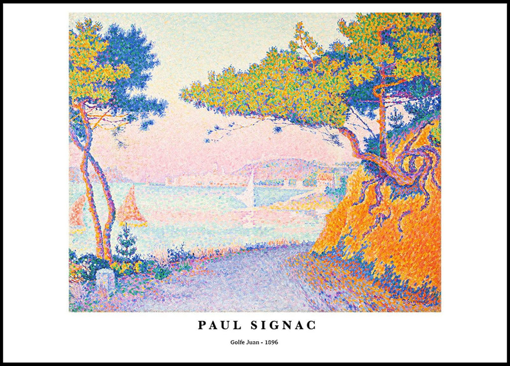 "Paul Signac - Golfe Juan Poster"