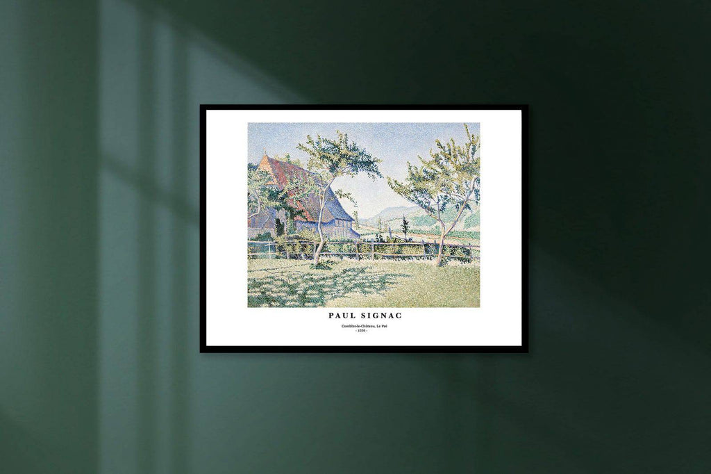 "Paul Signac - Comblat-Le-Chateau, Le Pré Poster"