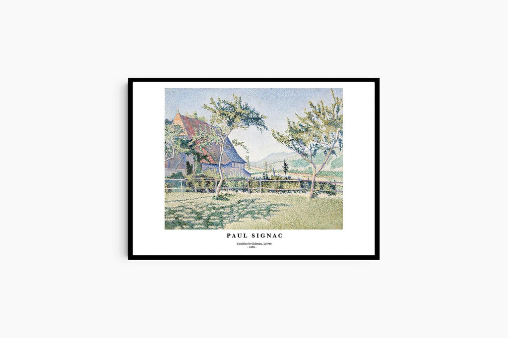 "Paul Signac - Comblat-Le-Chateau, Le Pré Poster"