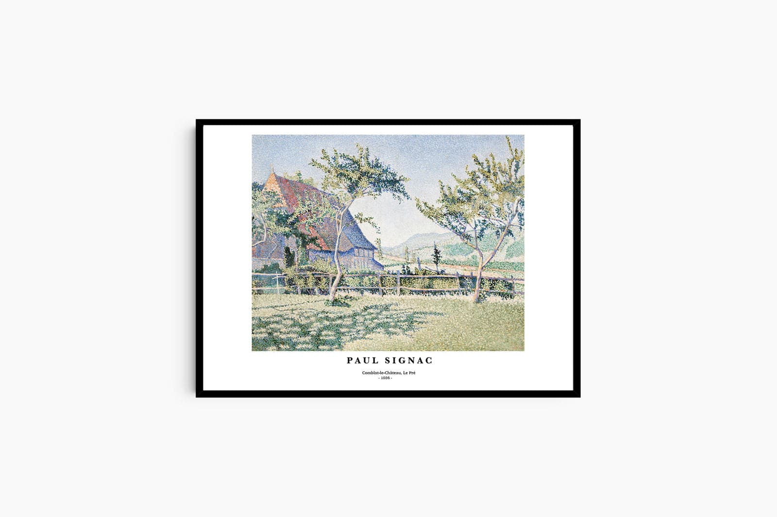 "Paul Signac - Comblat-Le-Chateau, Le Pré Poster"