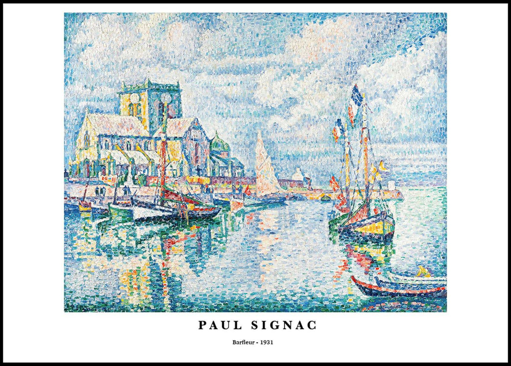 "Paul Signac - Barfleur Poster"