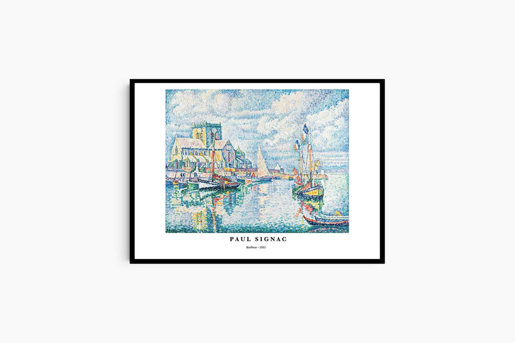 "Paul Signac - Barfleur Poster"