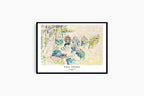 "Paul Signac - Bourg Saint-Andéo Poster"