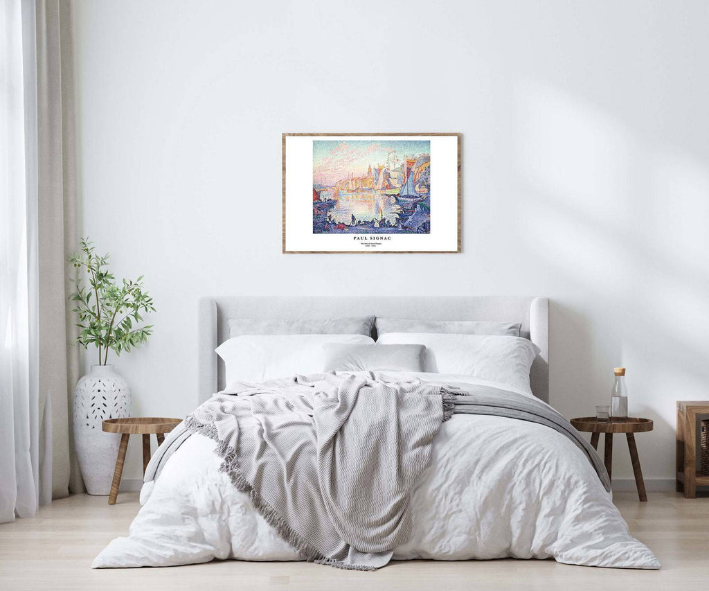 "Paul Signac - The Port of Saint Tropez Poster"