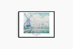 "Paul Signac - Canal of Overschie Poster"