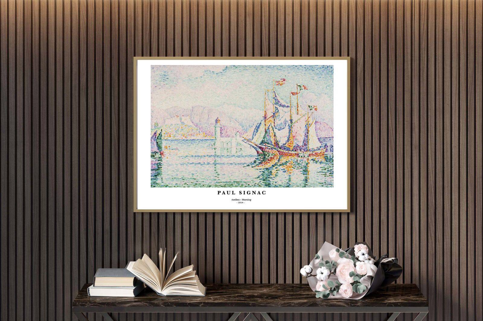 "Paul Signac - Antibes - Morning Poster"