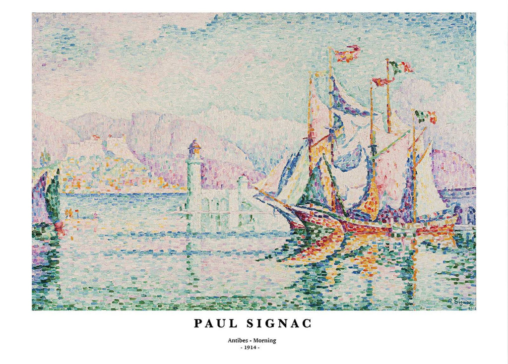 "Paul Signac - Antibes - Morning Poster"
