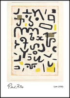 "Paul Klee - Law Poster"