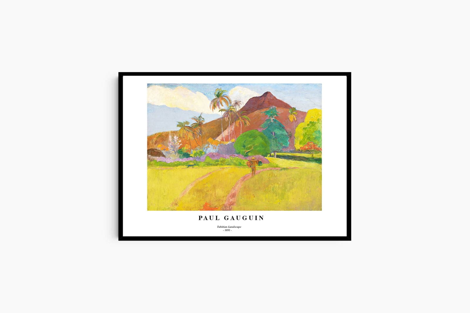 "Paul Gauguin - Tahitian Landscape No 1 Poster"