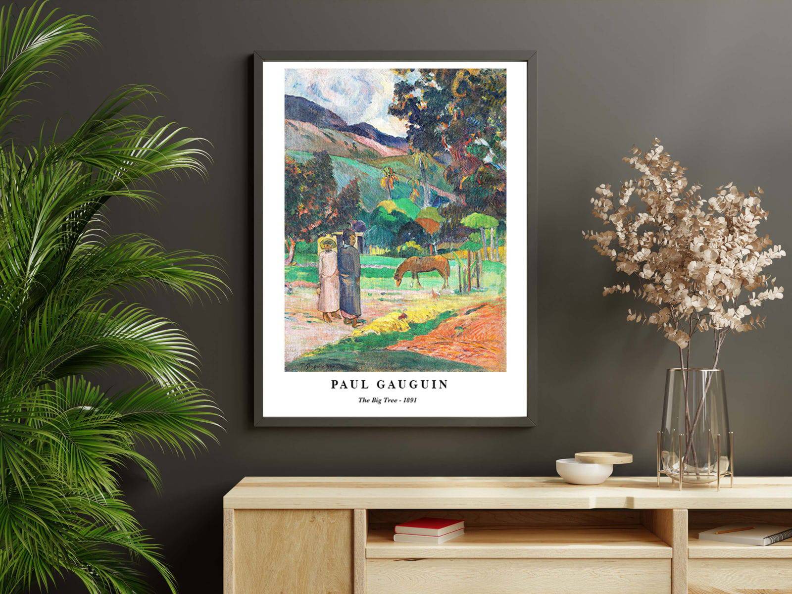 "Paul Gauguin- The Big Tree Poster"
