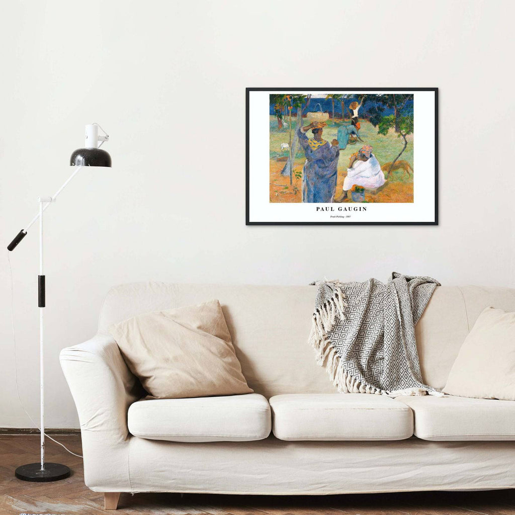 "Paul Gauguin - Fruit Picking Poster"
