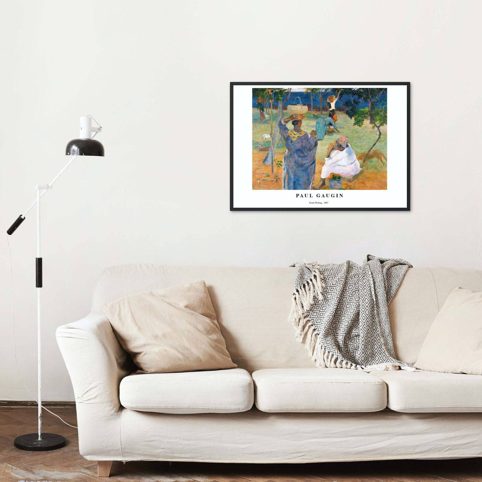 "Paul Gauguin - Fruit Picking Poster"