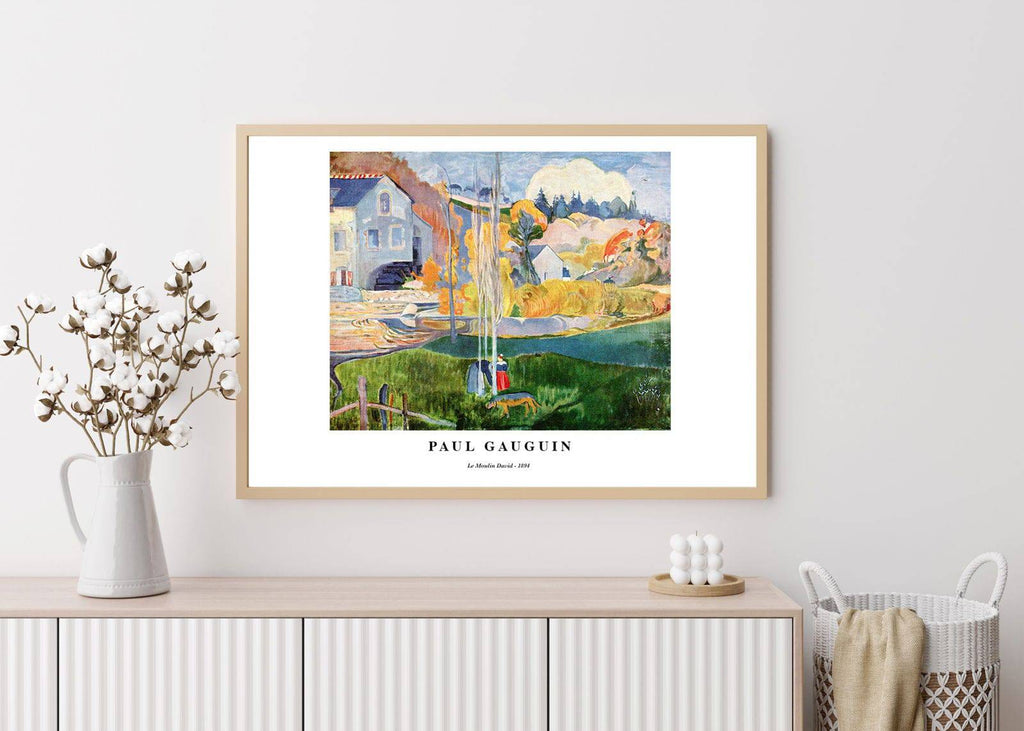 "Paul Gauguin - Le Moulin David Poster"