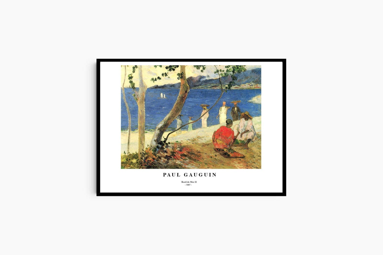 "Paul Gauguin - Bord de Mer II Poster"