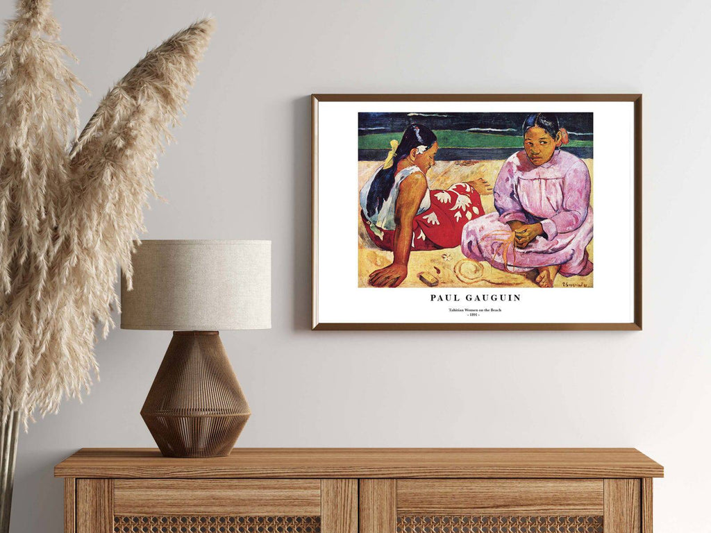 "Paul Gauguin - Tahitian Woman on the Beach Poster"