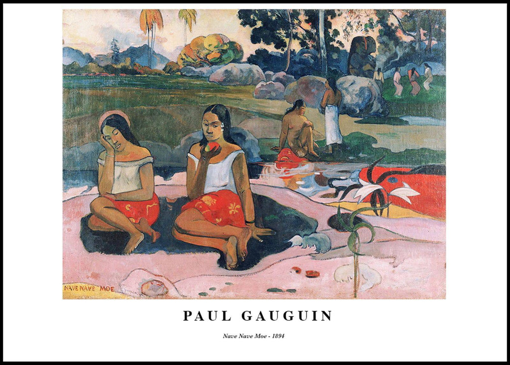 "Paul Gauguin - Nave Nave Moe Poster"