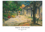"Paul Gauguin - Femmes et Chevre dans le Village Poster"