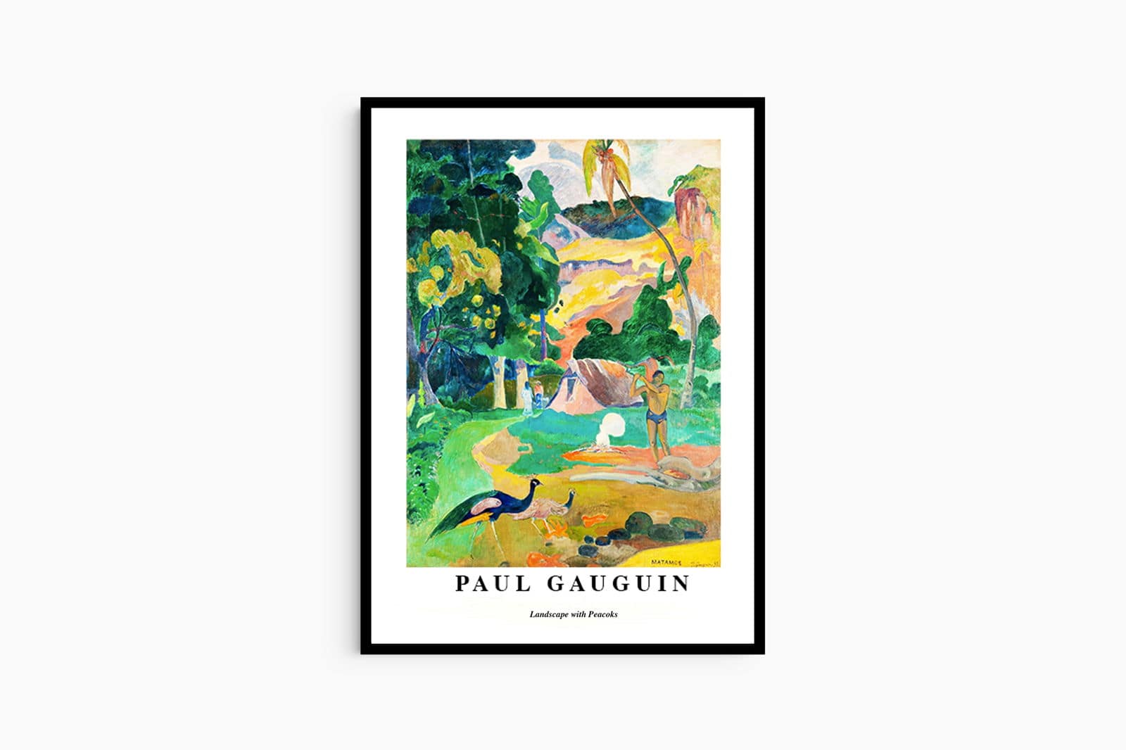 "Paul Gauguin - Matamoe Poster"