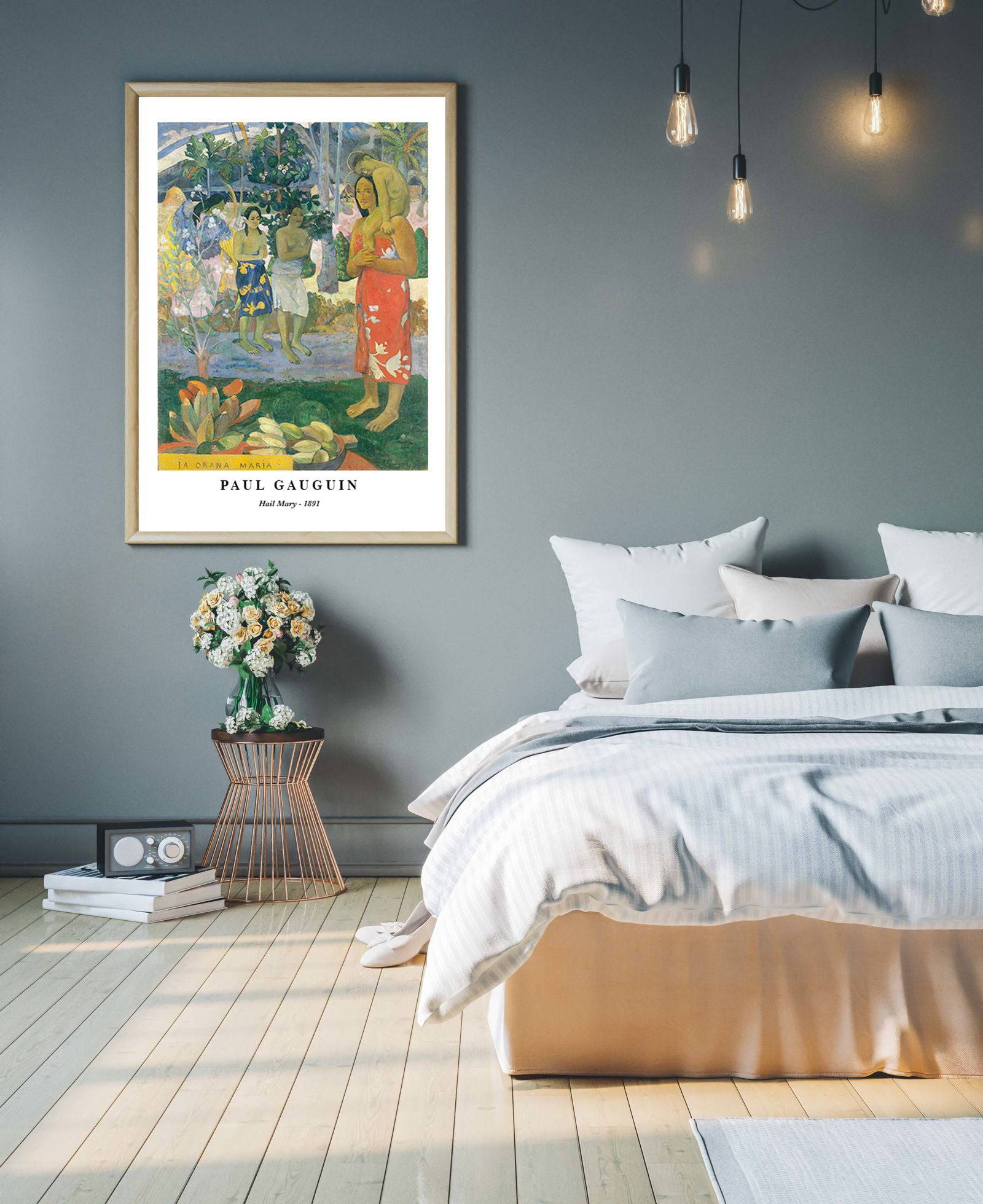 "Paul Gauguin - Hail Mary Poster"