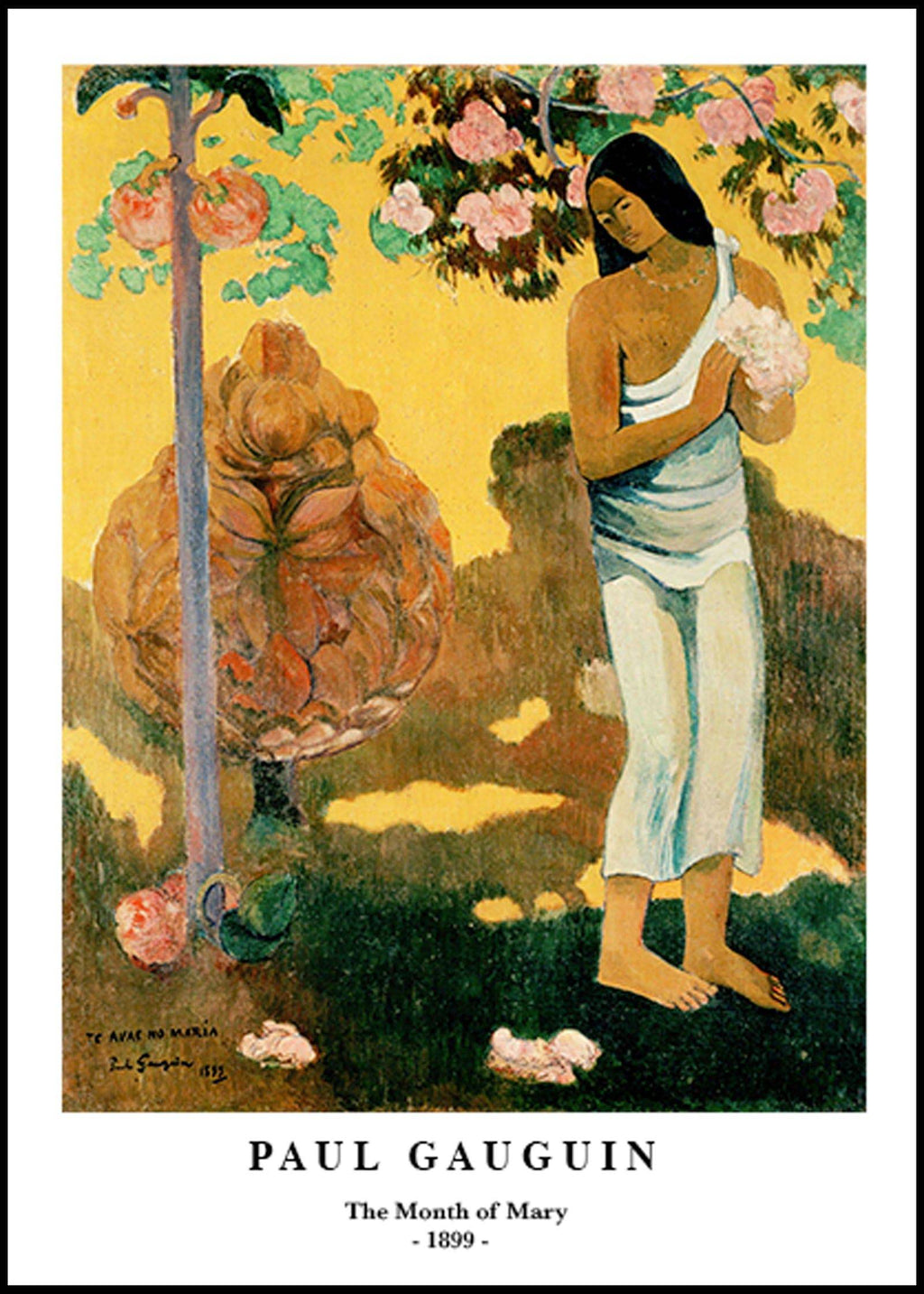 "Paul Gauguin - The Month of Mary Poster"