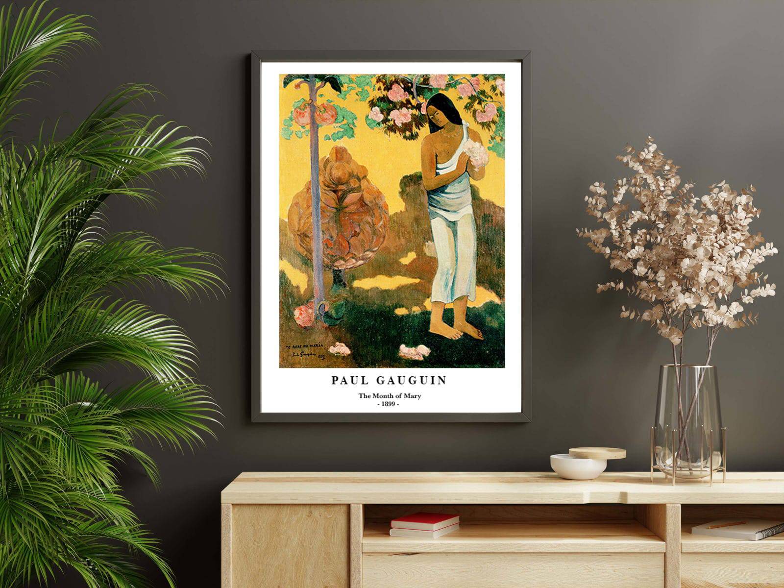 "Paul Gauguin - The Month of Mary Poster"