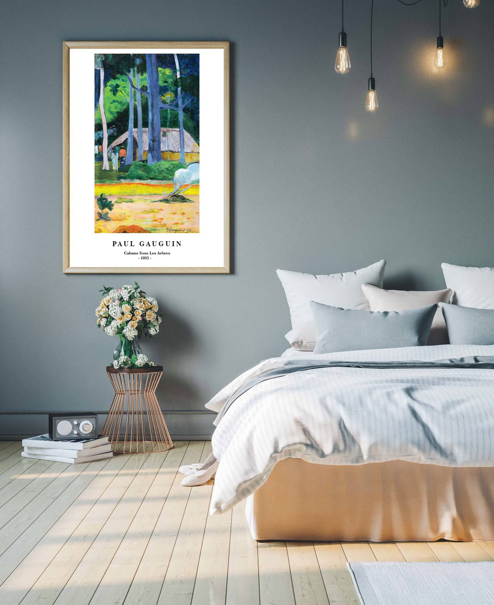"Paul Gauguin - Cabane Sous Les Arbes Poster"