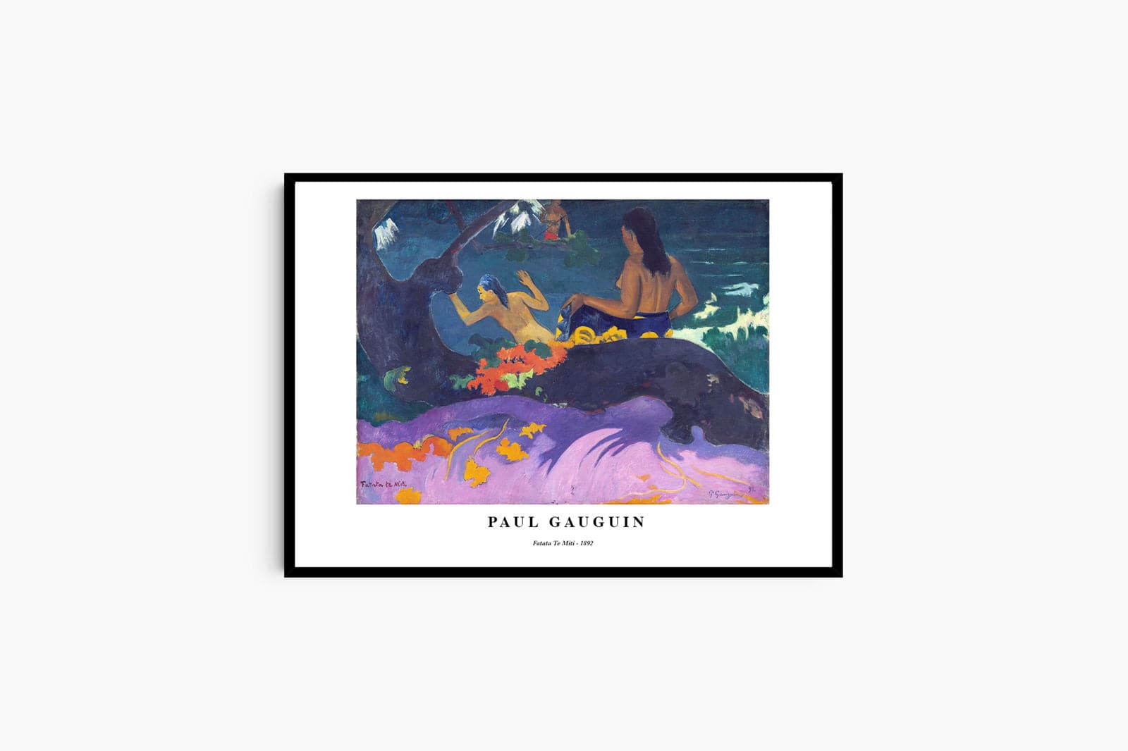 "Paul Gauguin - Fatata Te Miti Poster"