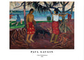 "Paul Gauguin - Under The Pandamus Poster"