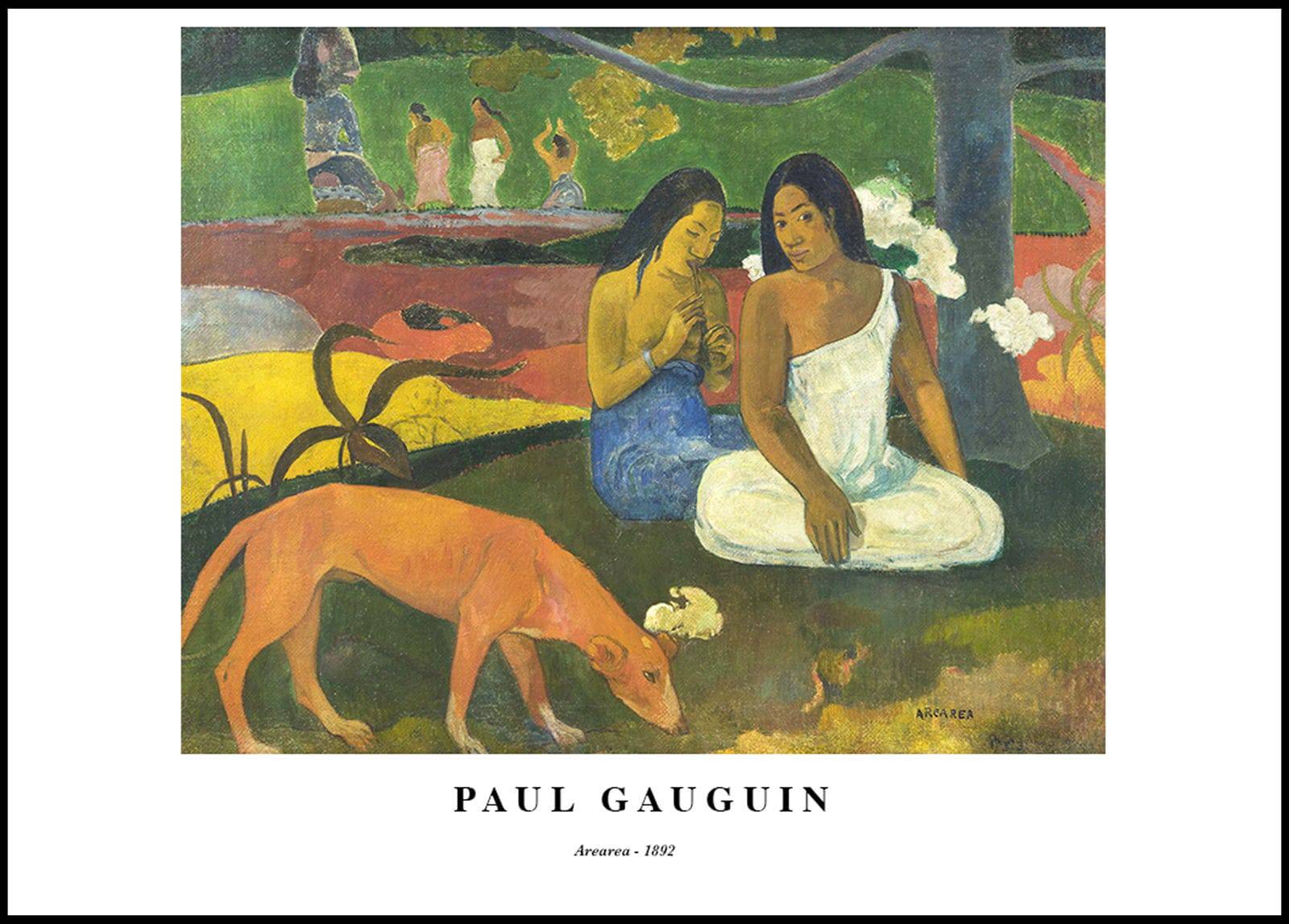 "Paul Gauguin - Arearea Poster"