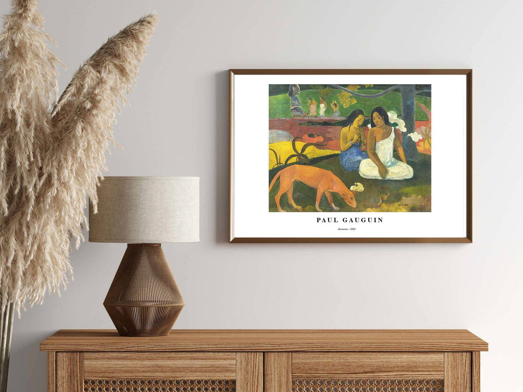 "Paul Gauguin - Arearea Poster"