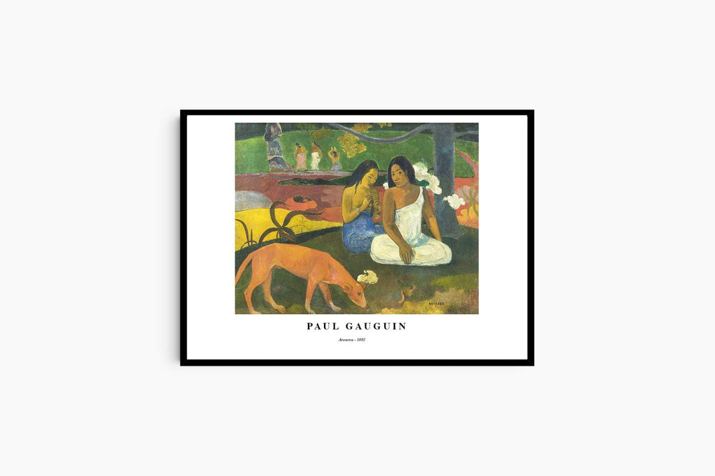 "Paul Gauguin - Arearea Poster"