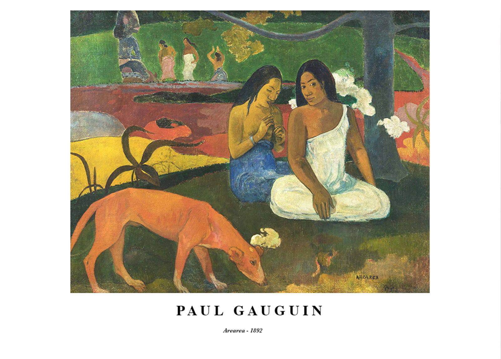 "Paul Gauguin - Arearea Poster"